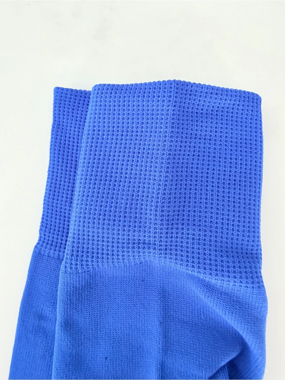 VLACK Athletic Compression Knee High Socks Soccer hockey Blue size M New